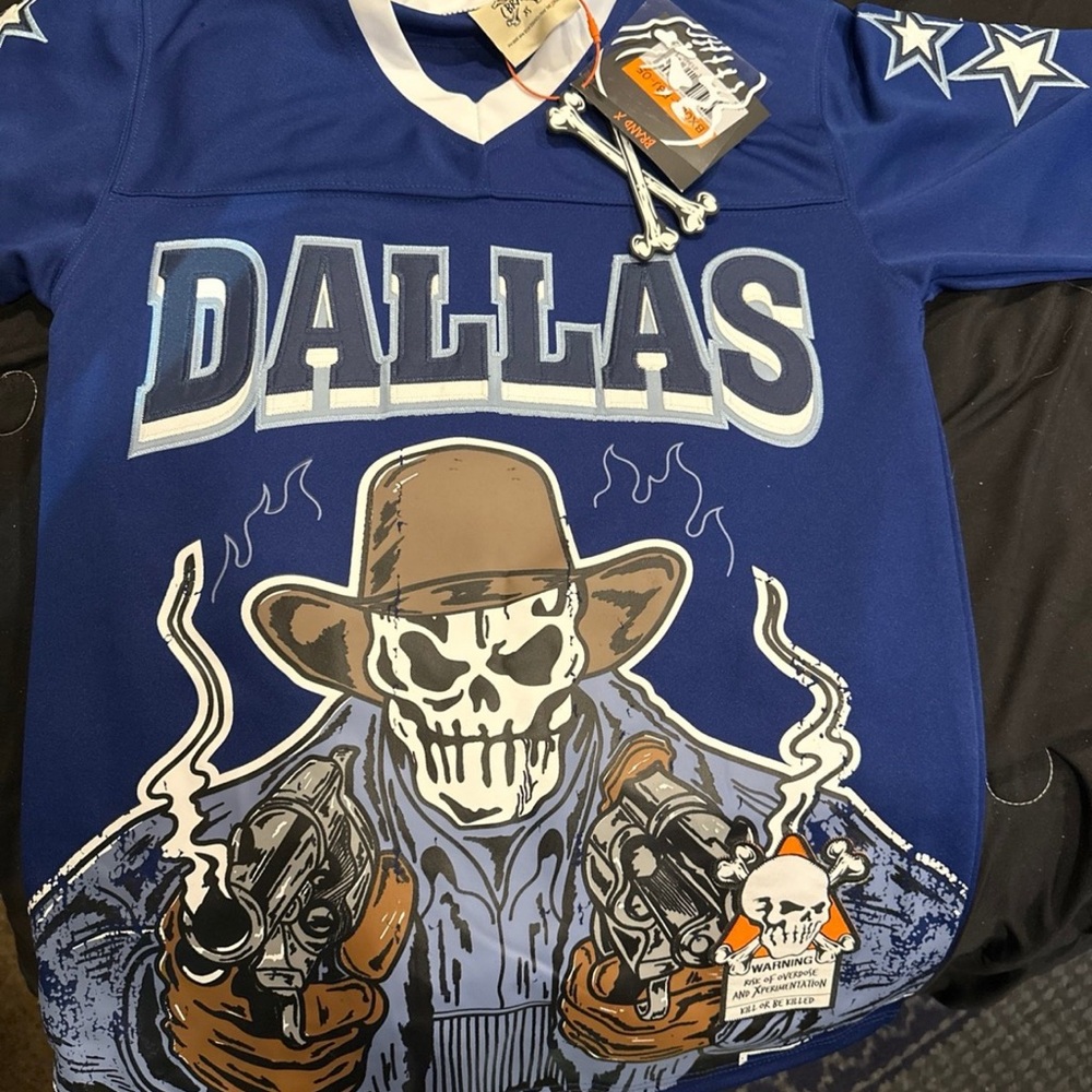 NFL Kids Blue Dallas Graphic Jersey